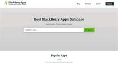 Desktop Screenshot of blackberryapps.net