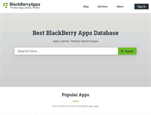 Tablet Screenshot of blackberryapps.net